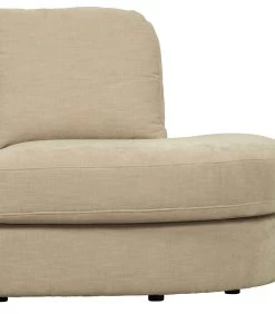 VTwonen Family 1-Zits Element Ronde Hoek Rechts - Zand - 85x93x98