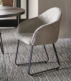 Eetkamerstoel Met Armleuning - Ritz Armchair Mouliné - Linnen - Naturel -Woninginrichting a02bfcfd21374032b7ad85f79d9d3961