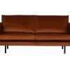 BePureHome Rodeo Bank 2,5-Zits - Velvet - Roest - 85x190x86 -Woninginrichting a116c92f9cfa402e8765b2214f5aa0e5
