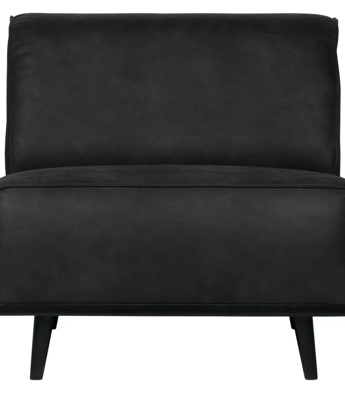 BePureHome Statement 1-Zits Element - Suedine - Zwart - 77x79x93 3 BePureHome Statement 1-Zits Element - Suedine - Zwart - 77x79x93