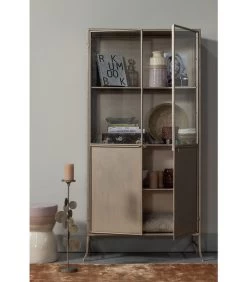 BePureHome Glazed Bijzettafel - Keramiek - Ashes - 43x33x33 -Woninginrichting a47cb990d68d415e85b0bd6fd11b5f72