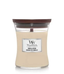 WoodWick Kaars Vanilla Bean Medium