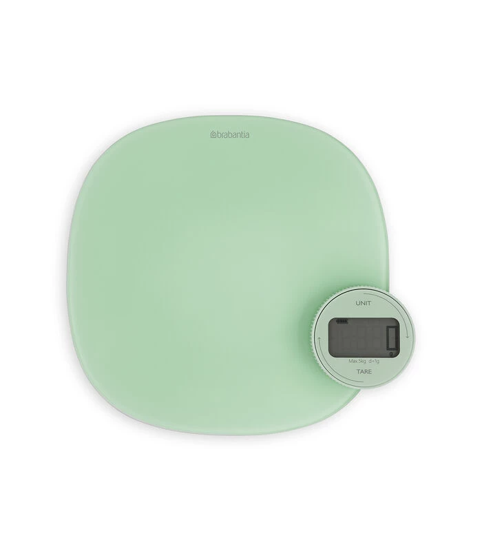 Brabantia Tasty+ Keukenweegschaal Met Dynamo, Digitaal-Jade Green 3 Brabantia Tasty+ Keukenweegschaal Met Dynamo, Digitaal-Jade Green