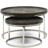 Salontafel Rond - Theodore Table - Set Van 2 Stuks - Zilver -Woninginrichting a8f08c59c12e435680e24ba0ed60003e