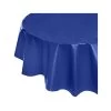 Rond Of Ovaal Gecoat Tafelkleed Effen Koningsblauw