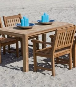 Loungestoel Tuin Comfort - Teak - Naturel - 95x59x57 -Woninginrichting aaea499e46fc41028d34a615df2ebbc6