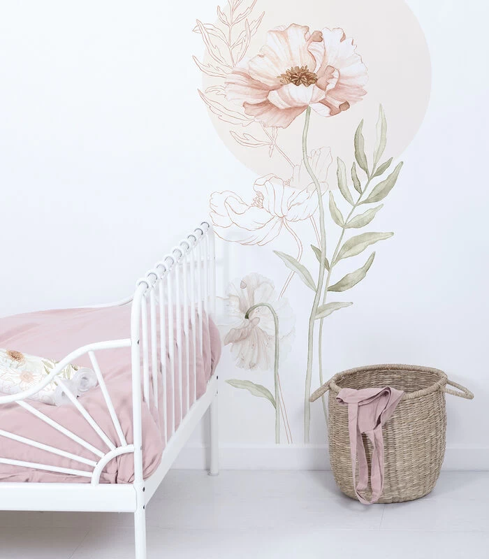 POPPIES Muursticker Kinderkamer - De Klaproos 64x130 Cm 5 POPPIES Muursticker Kinderkamer - De Klaproos 64x130 Cm - Afbeelding 3