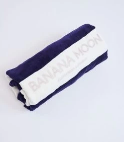 Banana Moon Fergie Towely Marineblauw Gestreept Strandlaken
