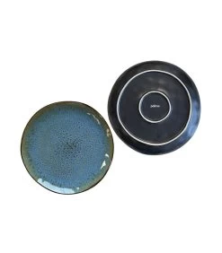 Palmer Serviesset Lotus Stoneware 6 Persoons 24delig Turquoise -Woninginrichting ac070d3e1ccd48d49b0796bfab857f6d