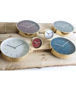 Karlsson Wandklok Minimal - Wit, Shiny Goud Behuizing - Ø27,5cm 6 Karlsson Wandklok Minimal - Wit, Shiny Goud Behuizing - Ø27,5cm -Woninginrichting ac1c96727e5e4d3e8a06681af1d9eb91