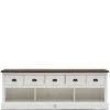 TV Kast Meubel - Newport Flatscreen Dresser - 180x45 Cm - Wit -Woninginrichting ac6a467042cf4cc08a303d7b089e2307