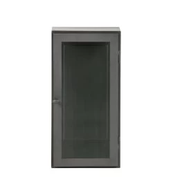 BePureHome Manta Hangende Vitrinekast L - Metaal - Grijs - 60x30x25