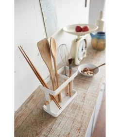 Yamazaki Kitchen Tool Stand - Tosca - White -Woninginrichting b2a6513d0b38451ba171bcfe4477e286