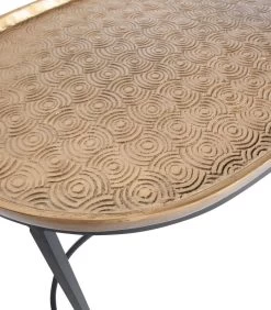 BePureHome Embrace Bijzettafel - Metaal - Antique Brass - Set Van 2 -Woninginrichting b340aeee7b964debbd7c9b44d43b6c76