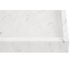 PRESENT TIME Dienblad Marble - Wit - 28x18x3cm -Woninginrichting b3c14bc4345e4ed0b2ae9b4b34964611