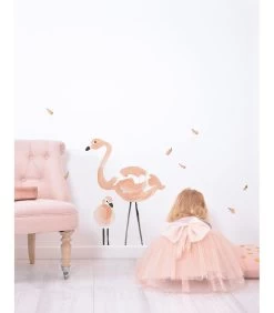 Muursticker Kinderkamer - Flamingo -Woninginrichting b477730e45db4267ae8b99810c1daef4
