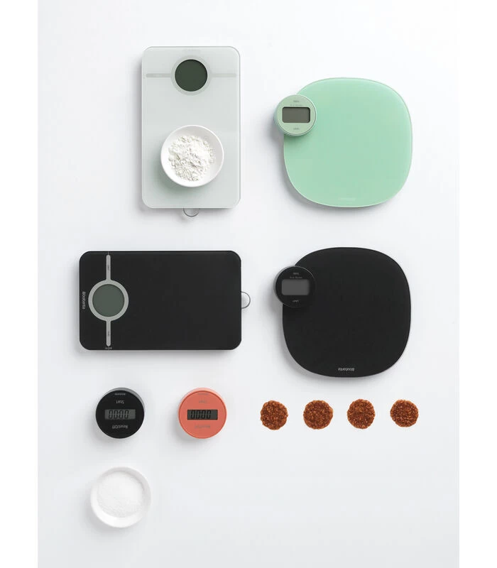 Brabantia Tasty+ Keukenweegschaal Met Dynamo, Digitaal-Jade Green 5 Brabantia Tasty+ Keukenweegschaal Met Dynamo, Digitaal-Jade Green - Afbeelding 3