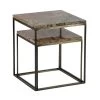BePureHome Mellow Bijzettafels - Marmer Antique Brass - Set Van 2