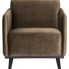 BePureHome Statement Fauteuil - Velvet - Taupe - 77x72x93 -Woninginrichting b8cc3ccc927b4c5f9ff6eb6d10d46a20