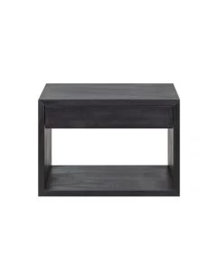 Zwevend Nachtkastje HUGO Met Brede Lade In Berkenhout