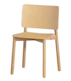 WOOOD Karel Stoel - Hout - Naturel - Set Van 2 -Woninginrichting bab8cda1fd7043b494e331ad403efee3