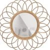 Flores Spiegel Rond - Bamboe - Naturel - 59x59x2 -Woninginrichting bb4a453dd38c4388bea6ffb741a864ff