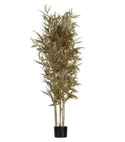 WOOOD Bamboe Kunstplant - Bamboe/Polyester - Natural - 150x84x84 -Woninginrichting bbea835eefb84d88aa493582d4fe4042