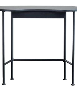 WOOOD Belle Bureau - Grenen/Metaal - Zwart - 75x90x42
