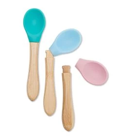 Babylepeltjes Van Bamboe En Silicon (set Van 2) -Woninginrichting c01605aee9ab41f186d66d851f50a038