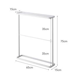 Yamazaki Bath Towel Hanger - Tower - White -Woninginrichting c0822fef3a084c9ea9ac376a158fdee8