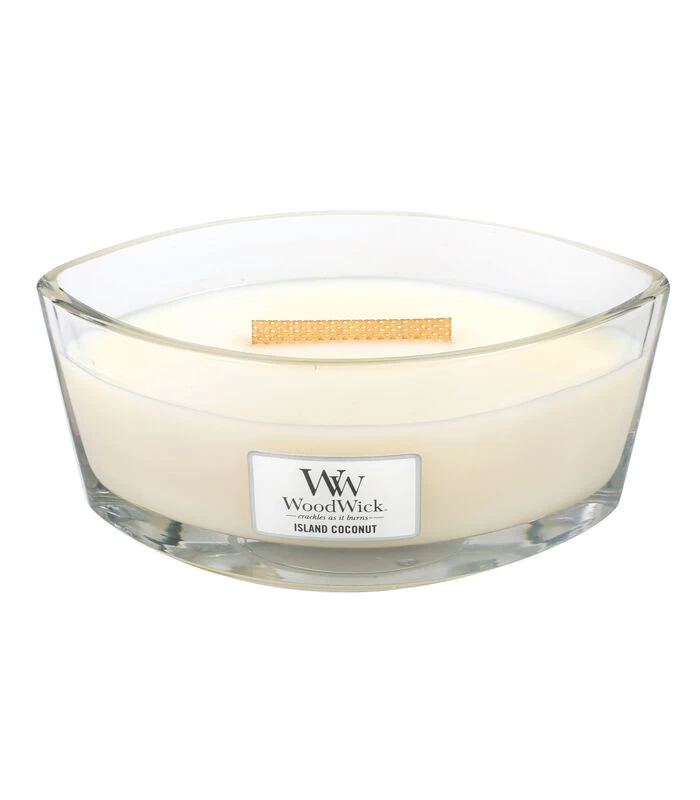 WoodWick Kaars Island Coconut Ellipse 3 WoodWick Kaars Island Coconut Ellipse