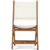 Tuinstoel Zonder Armleuning - Gili Outdoor Dining Chair - Teakout - Wit