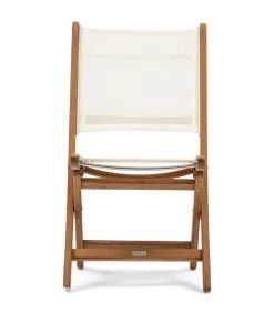 Tuinstoel Zonder Armleuning - Gili Outdoor Dining Chair - Teakout - Wit