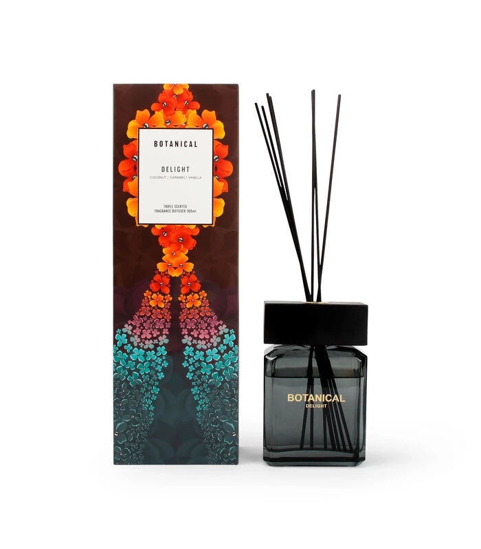 Geurstokjes 300ml Delight Botanical 3 Geurstokjes 300ml Delight Botanical