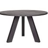 WOOOD Eettafel Rhonda - Eiken - Blacknight - 77x129x129 1 WOOOD Eettafel Rhonda - Eiken - Blacknight - 77x129x129 -Woninginrichting c69d69deabc84734a901186996c1b643