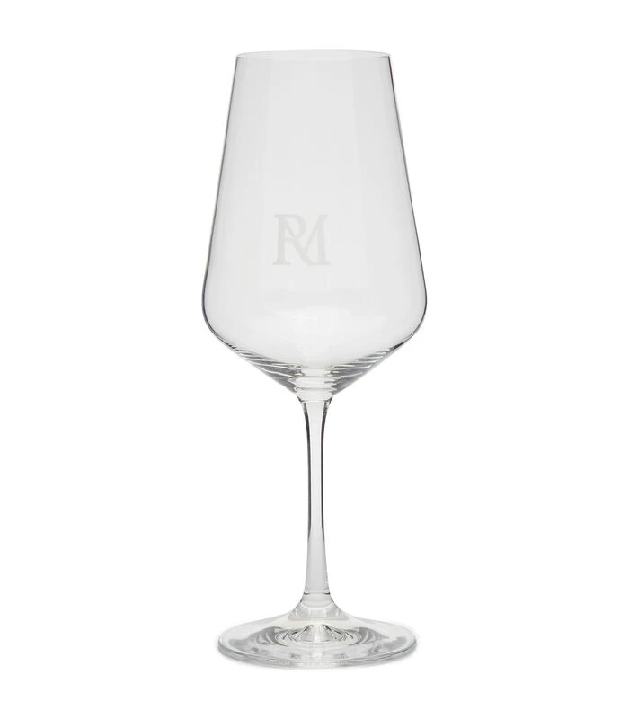 Wijnglas RM Monogram Transparant - 450ML 3 Wijnglas RM Monogram Transparant - 450ML
