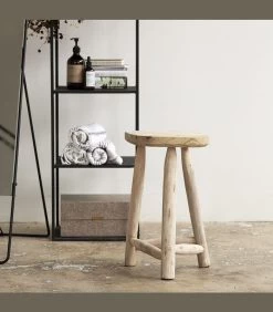 House Doctor Stoel/hocker, Pure, Natuur -Woninginrichting c865d9e38c6440e789956c5a98cd759f