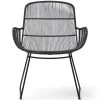 Tuinstoel - Draadstoel - Hartford Outdoor Lounge Chair - Zwart -Woninginrichting c97bbdc27698419784dc478ae147686d