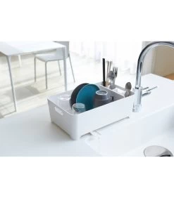 Yamazaki Dish Drainer - Tower - White -Woninginrichting ca441322ea8c4a4b8ecded10558a8fb6