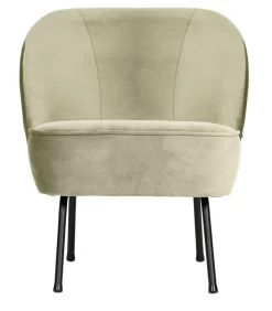BePureHome Vogue Fauteuil - Fluweel - Pistache - 69x57x70