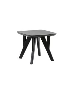 Bijzettafel Quenza - Zwart - 44x44x36cm