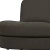 VTwonen Family 1-Zits Element Ronde Hoek Links - Antraciet - 85x93x98 -Woninginrichting cd140fe6dde548e4b6cbc5db51e5bdc4