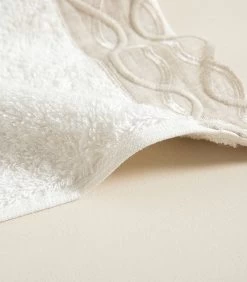 Gezichtshanddoek Border 50x90 Cm Ecru 10 Gezichtshanddoek Border 50x90 Cm Ecru -Woninginrichting cffad5acccc44f3cab282d38fec90082