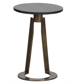 Exclusive Mato Bijzettafel - Marmer - Antique Brown - 54x38x38 -Woninginrichting d139de17b20b4e40b4b4c7d9d76b5310