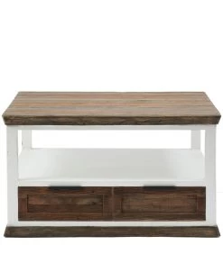 Salontafel Hout - Metropolitan Table - 80x80 Cm - Wit