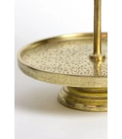 Etagère Lutek - Goud - 2 Laags -Woninginrichting d230e981cea4421bb47bd0ef8a48fa87