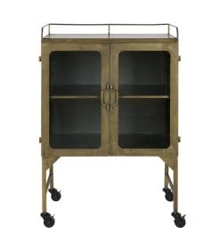 BePureHome Talent Kast - Metaal - Antique Brass - 90x62x41