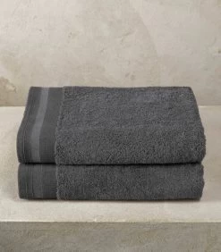 Handdoek Contessa Dark Grey -Woninginrichting d3d3b820620d4908affe5d7843f8af70