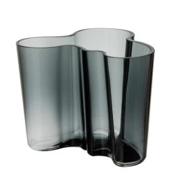 Iittala Alvar Aalto Collection Vaas 160mm Donkergrijs