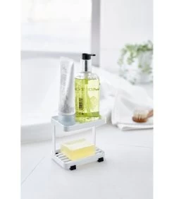 Yamazaki Soap Tray 2 Tiers - Tower - White -Woninginrichting d3ff338f76714adea5fc45344cc10423